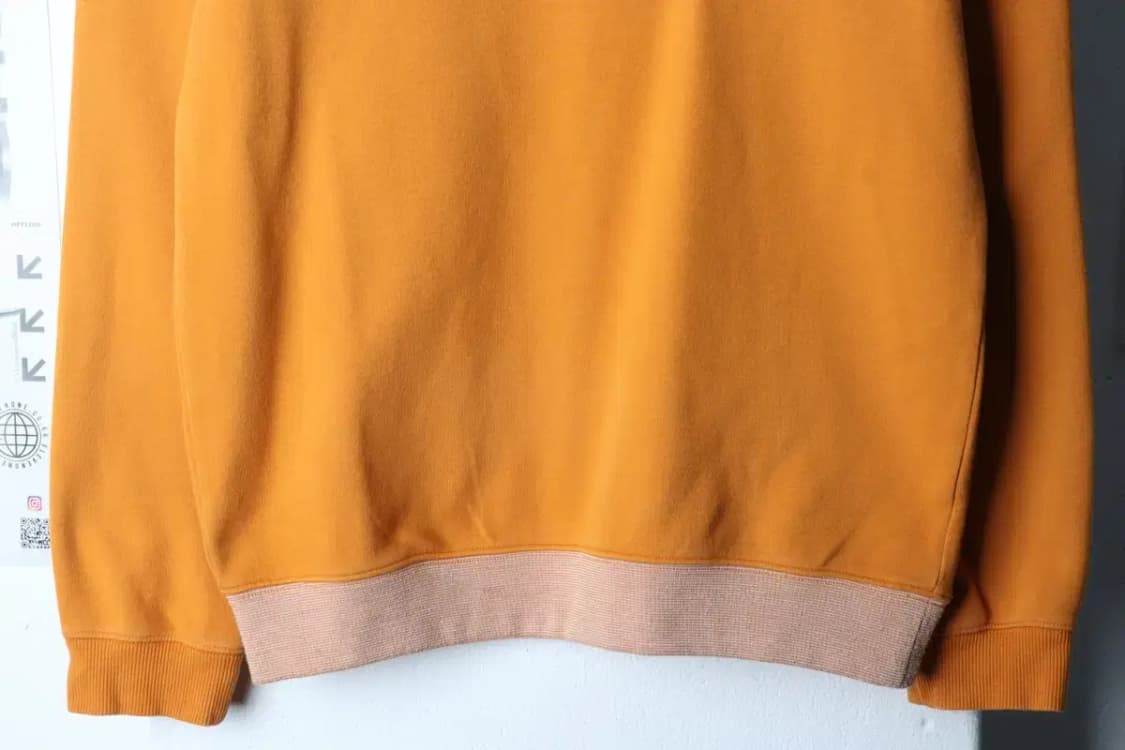 W(M) 데상트 맨투맨 티셔츠 주황 프린팅 올드스쿨-16E94 상품이미지4