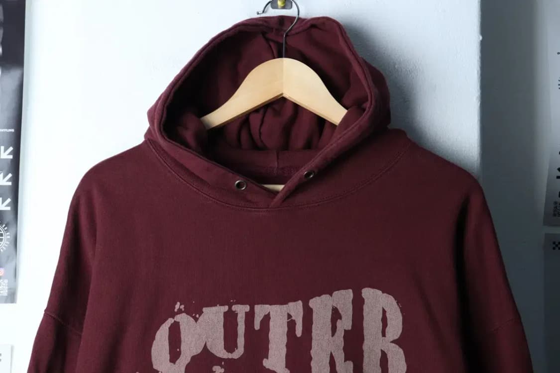 (L-XL) 에즈카톤 후드티셔츠 빅프린팅 버건디 스트릿-16E9A 상품이미지3