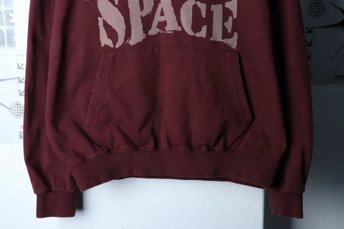 (L-XL) 에즈카톤 후드티셔츠 빅프린팅 버건디 스트릿-16E9A 상품이미지4