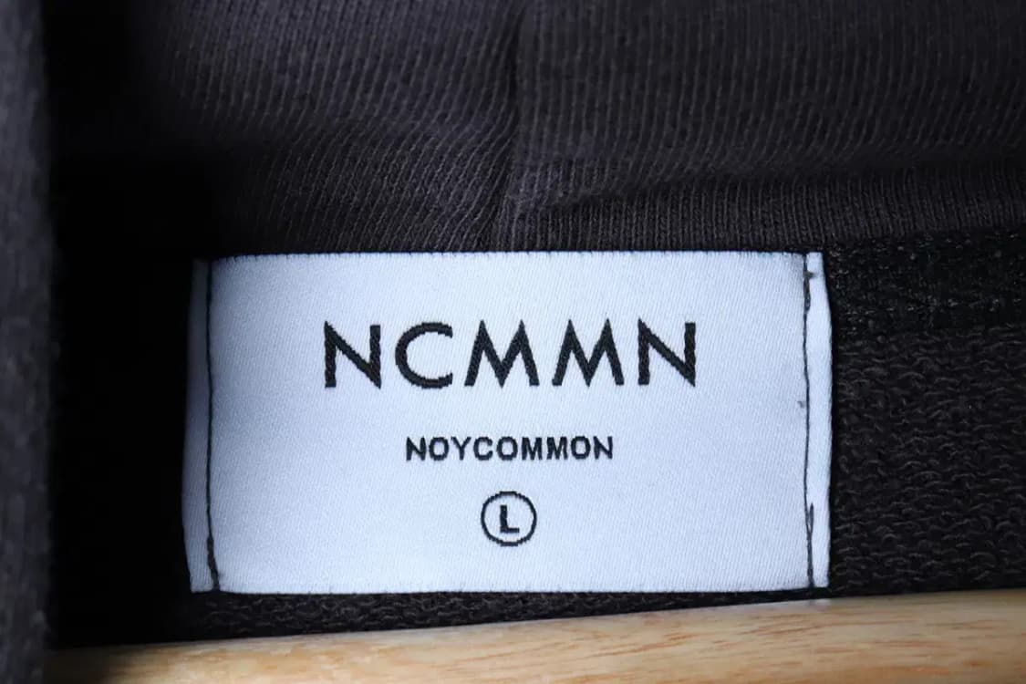 (L-XL) 노이커먼 후드티셔츠 나비자수 그레이 올드스쿨-16E9B 상품이미지6