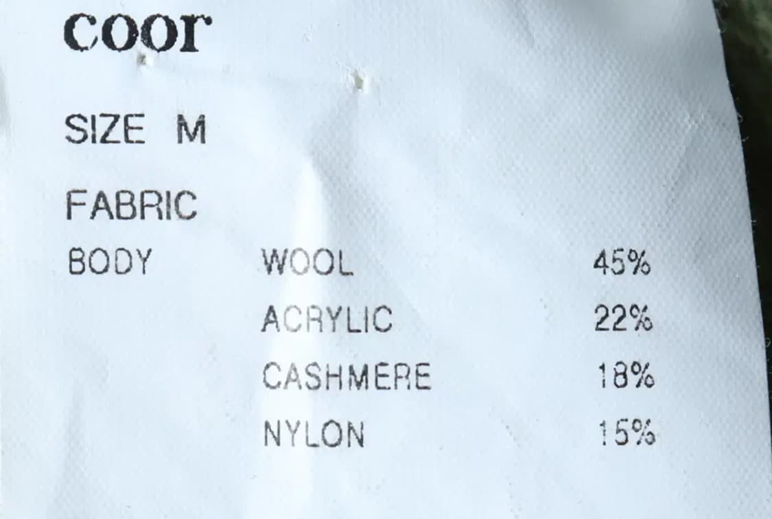 (M) 쿠어 니트 연그린 캐시미어 무지 울-16F0B 상품이미지6