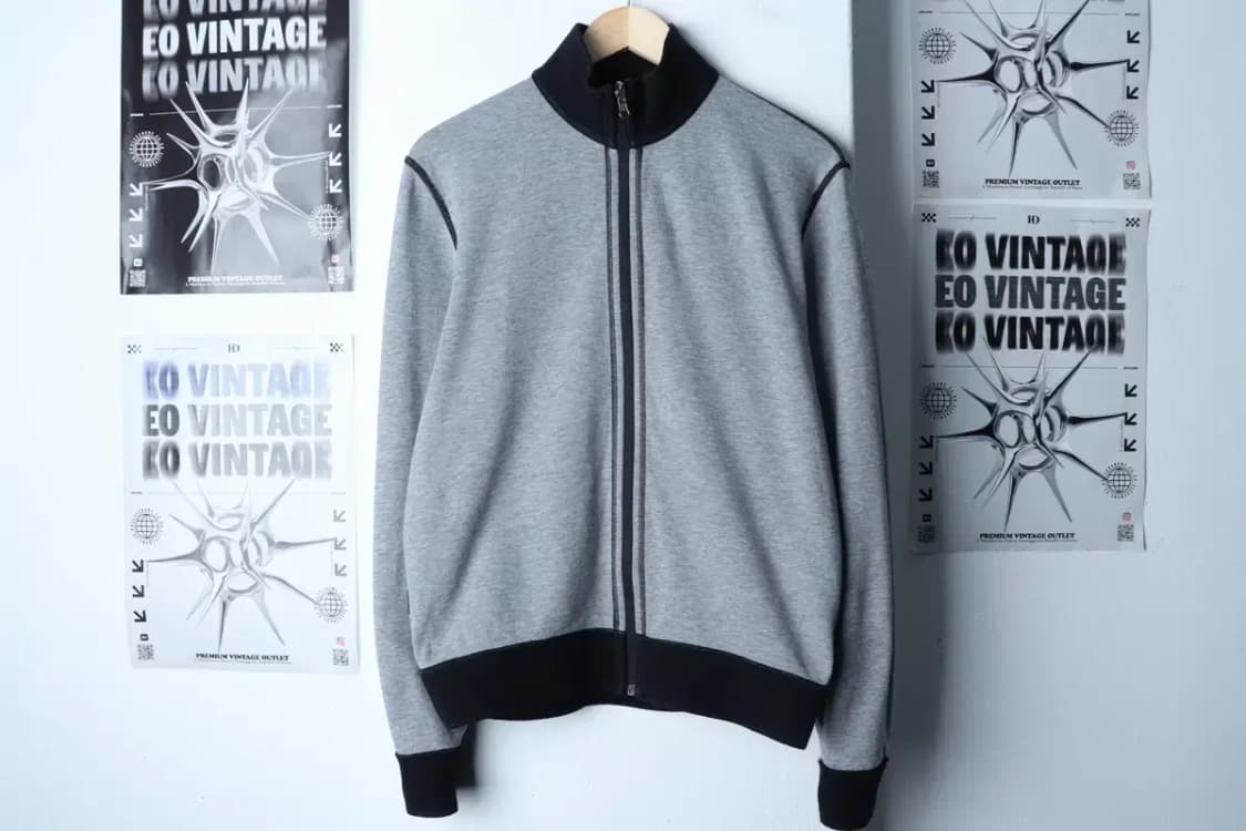 (L) 휴고보스 집업져지 트랙탑 리버시블 놈코어 블랙-16F0D 상품이미지6