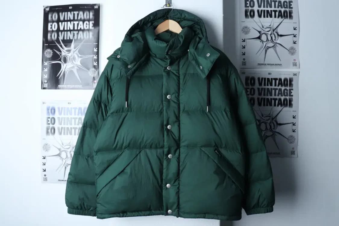 (L-XL) 후아유 패딩 점퍼자켓 Y2K 유행 덕다운 그린-16F13 상품이미지2