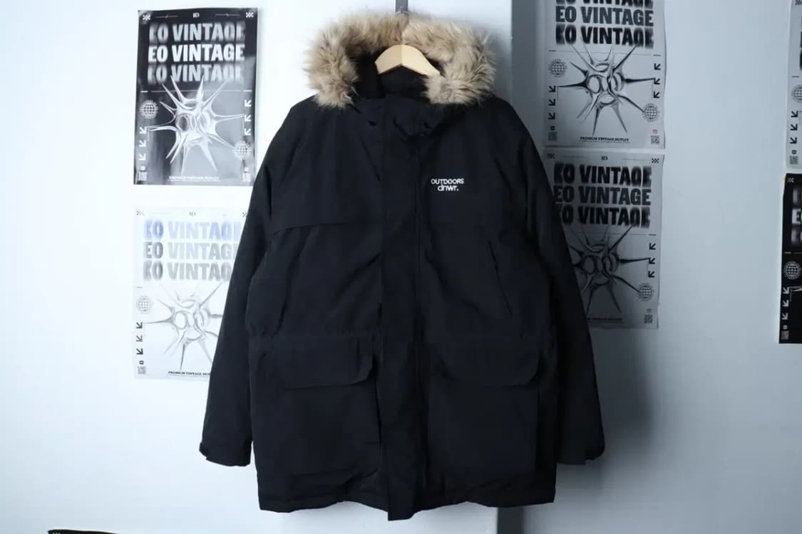 (L-XL) 자라 패딩 점퍼자켓 야상 유틸 블랙 올드스쿨 봄버-16F14 상품이미지2