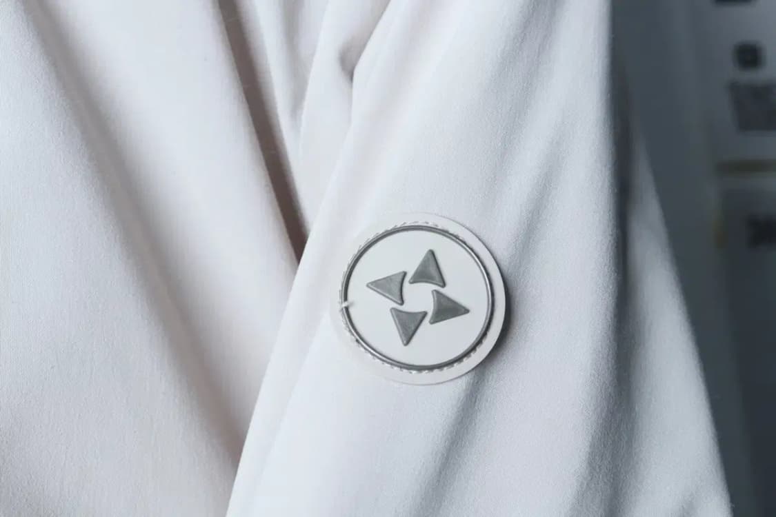 W(L) 아이젠버그 패딩 점퍼자켓 네파 아이보리 롱 올드스쿨-16F15 상품이미지5