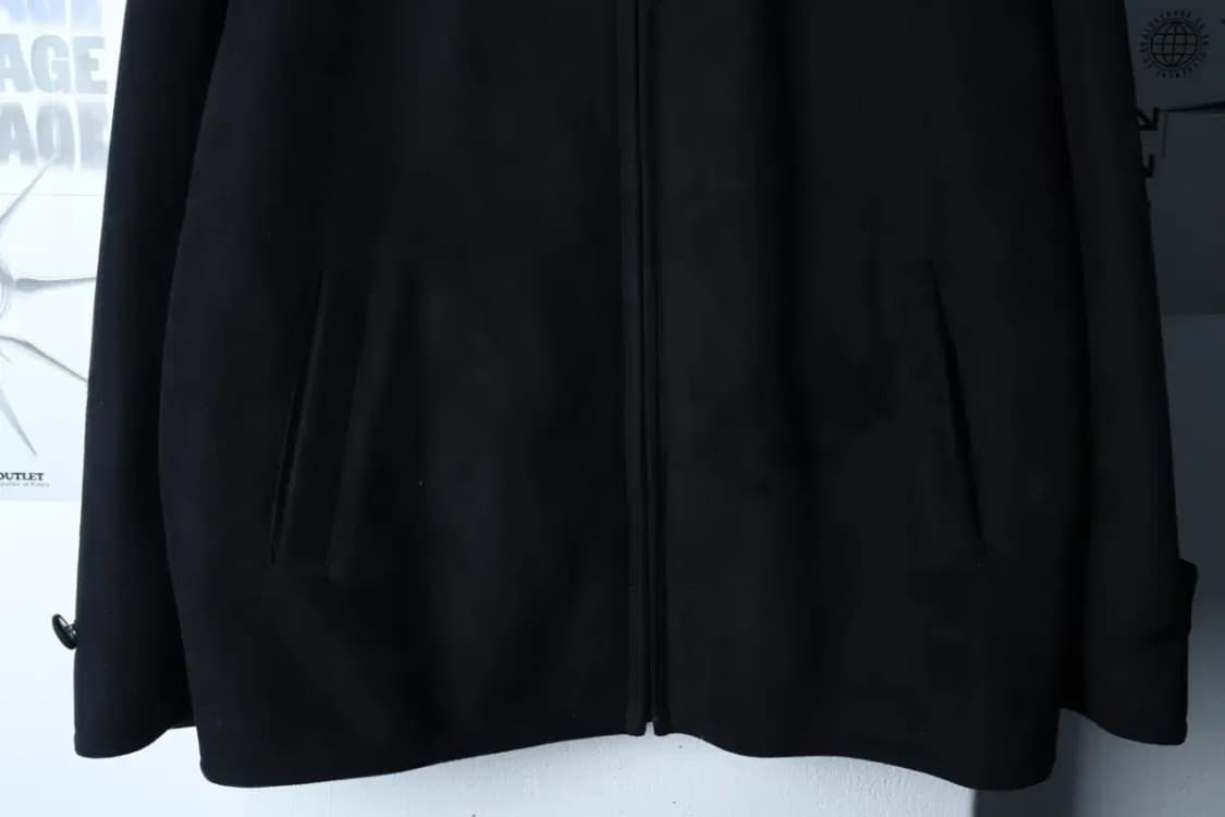 (L-XL) 옴파로스 집업 바람막이 점퍼자켓 무스탕 스웨이드-16F16 상품이미지4