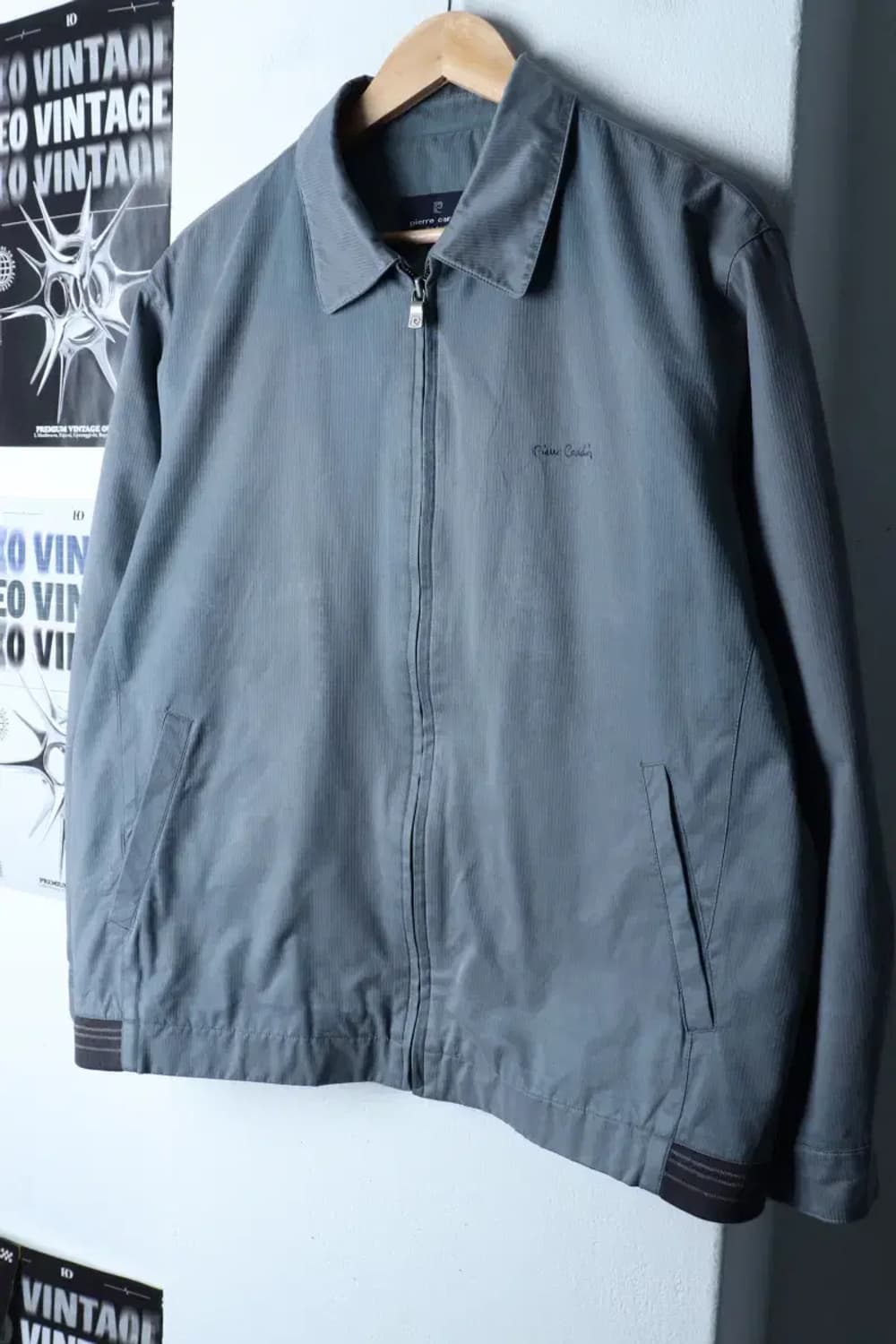 (L-XL) 피에르가르뎅 집업 바람막이 점퍼자켓 작은사용감-16F17 상품이미지1