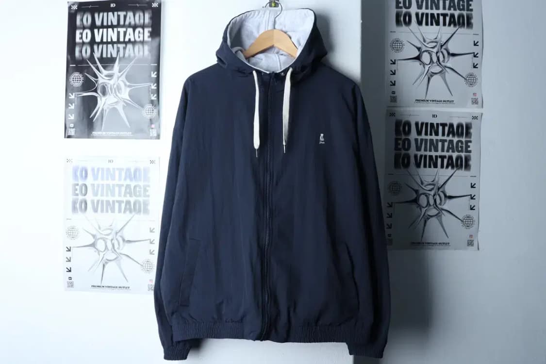 (XL-2XL) 예일 집업 바람막이 점퍼자켓 리버시블 멜란지-16F18 상품이미지8