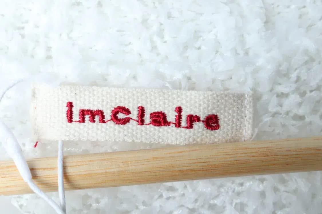 W(F) 아이엠클레어 니트 새상품 루즈핏 부클 카라 화이트-16F1C 상품이미지6