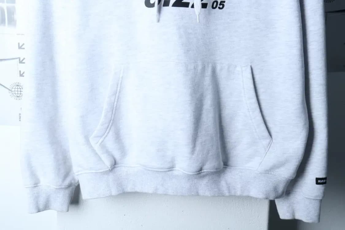 (L-XL) 네스티킥 후드티셔츠 루즈핏 빅로고 멜란지 기모-16F20 상품이미지4