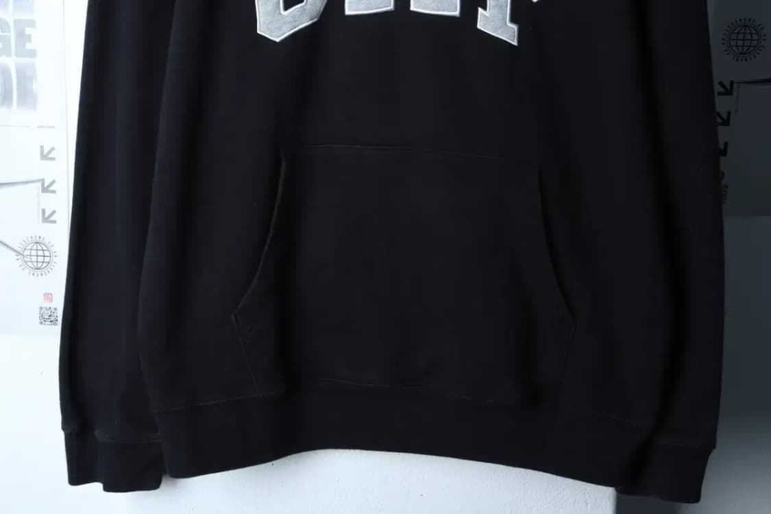 (L-XL) 갭 후드티셔츠 빅로고 블랙 Y2K 기모-16F21 상품이미지4