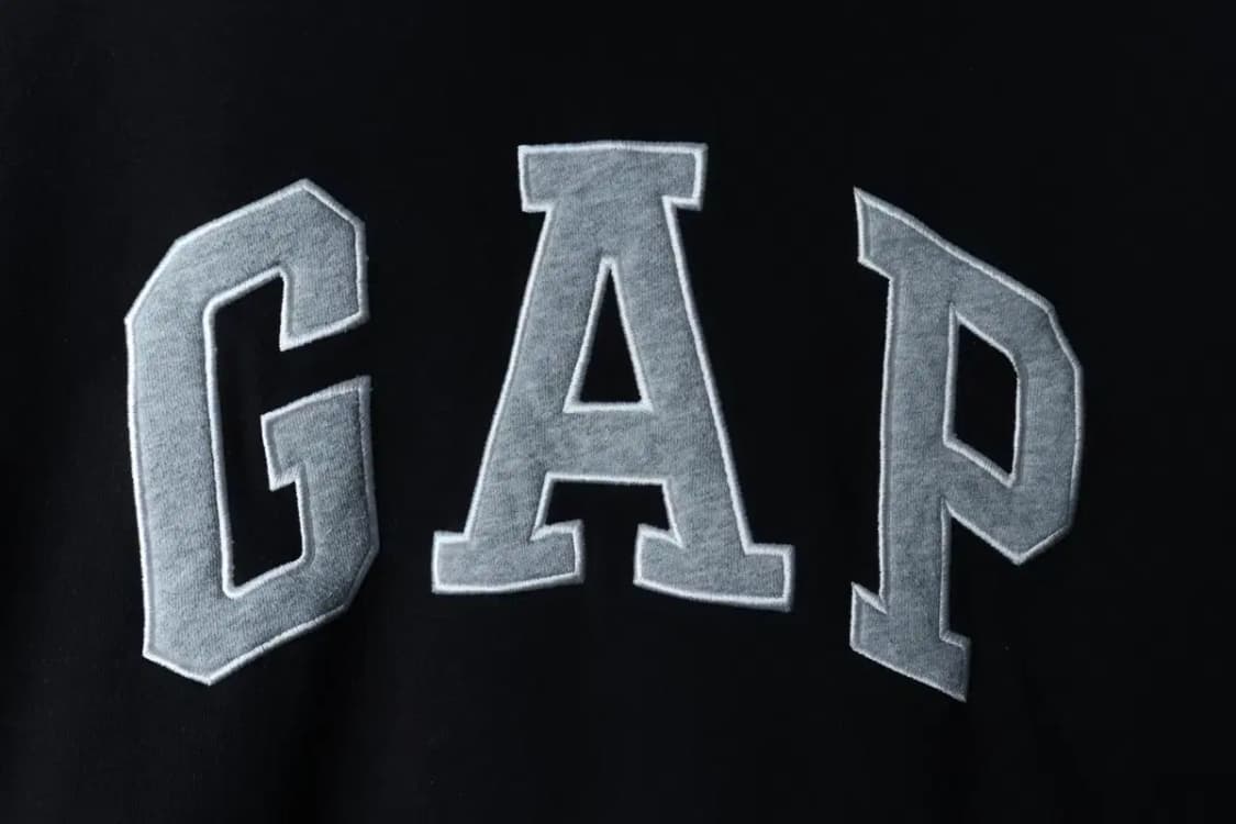 (L-XL) 갭 후드티셔츠 빅로고 블랙 Y2K 기모-16F21 상품이미지5