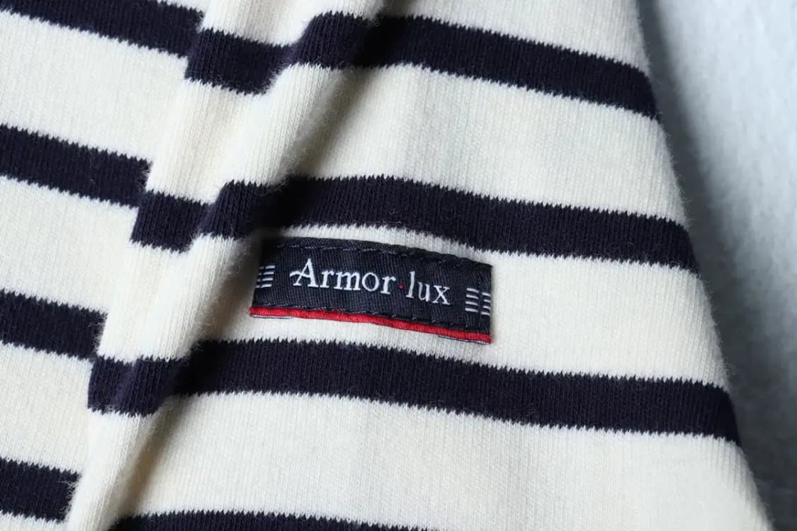 W(XS) 아머럭스 긴팔티셔츠 스트라이프 아이보리 올드스쿨-16F22 상품이미지5