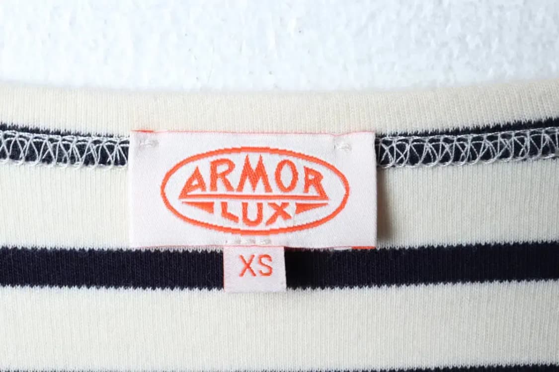 W(XS) 아머럭스 긴팔티셔츠 스트라이프 아이보리 올드스쿨-16F22 상품이미지6