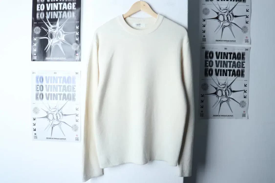 (M) 엘무드 니트 캐시나일론 무지 아이보리-16F24 상품이미지2