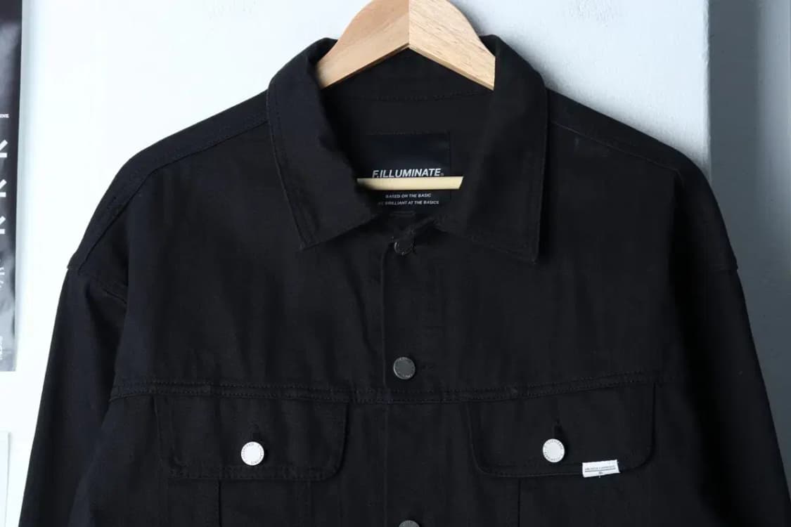 (F) 필루미네이트 집업 바람막이 점퍼자켓 트러커 블랙-16F2B 상품이미지3