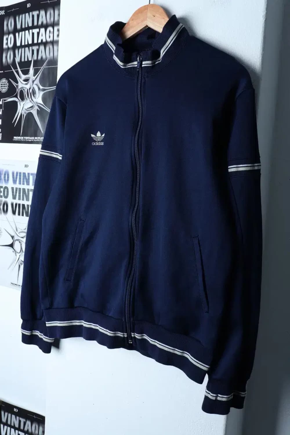 (L-XL) 아디다스 집업 바람막이 점퍼자켓 70년대 한정판-16F2C 상품이미지1