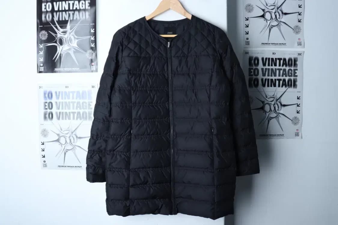 W(M) 주크 쥬크 패딩 점퍼자켓 경량 덕다운 블랙-16F31 상품이미지2