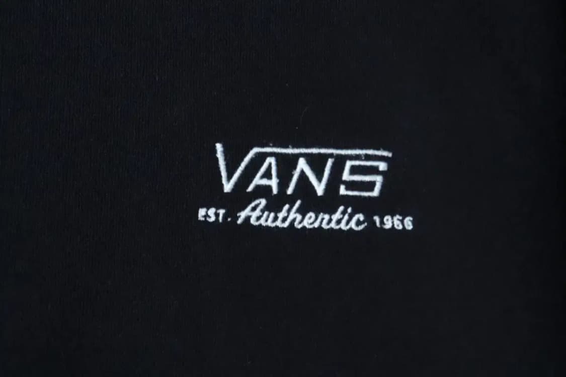 (S-M) 반스 맨투맨 티셔츠 스케이트보드 블랙 기모-16F6F 상품이미지5