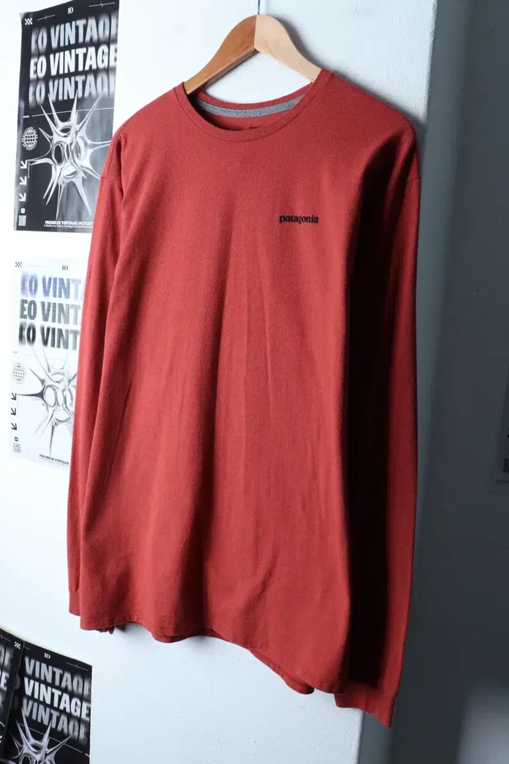 (XL-2XL) 파타고니아 긴팔티셔츠 빅사이즈 오렌지 올드스쿨-16F71 상품이미지1