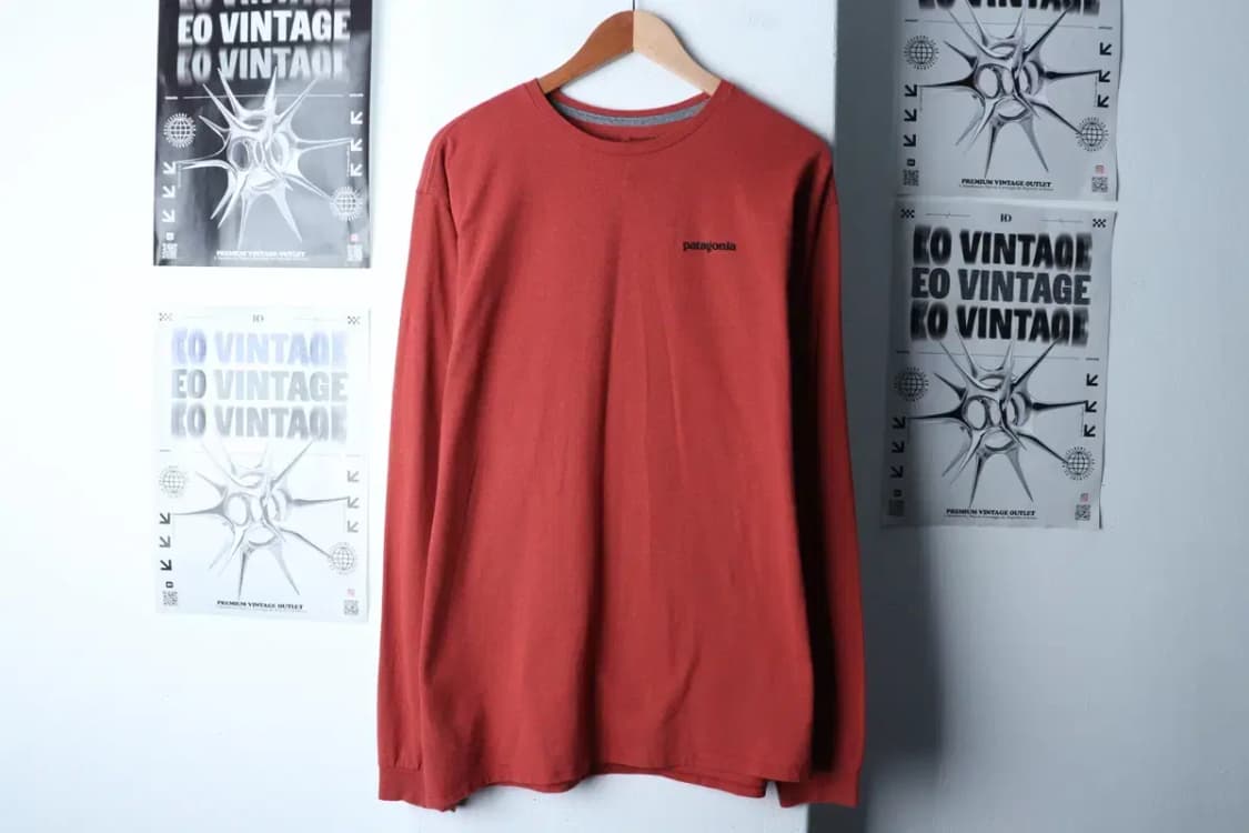 (XL-2XL) 파타고니아 긴팔티셔츠 빅사이즈 오렌지 올드스쿨-16F71 상품이미지2