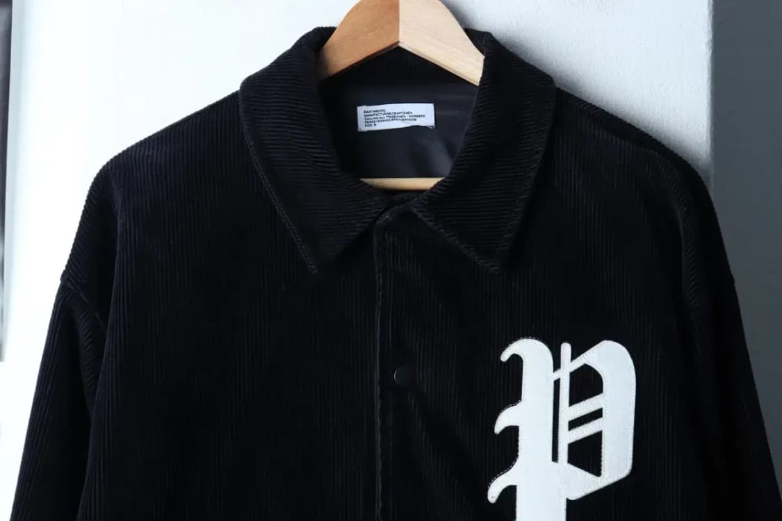 (M-L) 파르티멘토 집업 바람막이 점퍼자켓 빅로고 코듀로이-16F73 상품이미지3