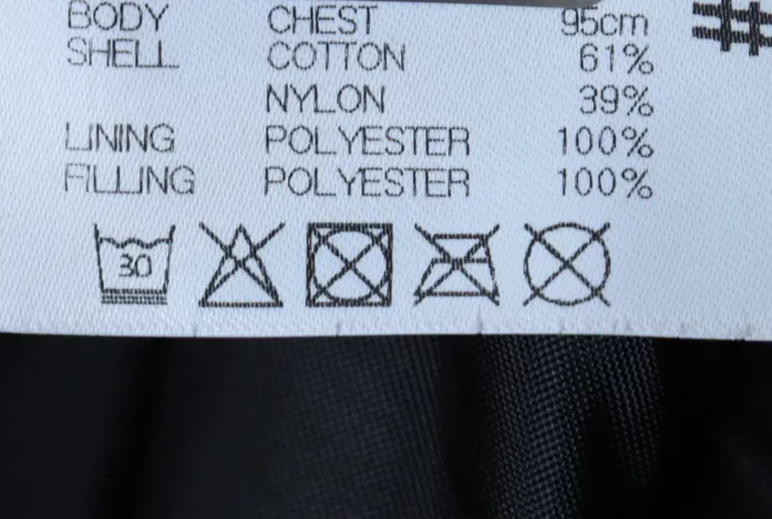 (M-L) 빈트릴 집업 바람막이 점퍼자켓 블랙 누빔 올드스쿨-16F74 상품이미지8