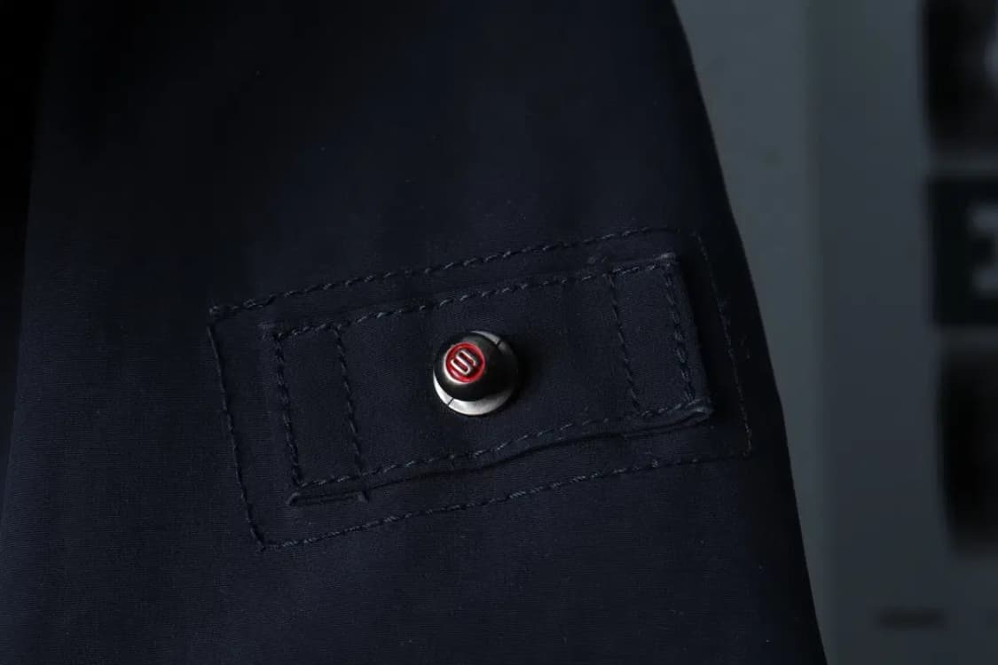 (L-XL) 시리즈 집업 바람막이 점퍼자켓 네이비 테크웨어-16F75 상품이미지6