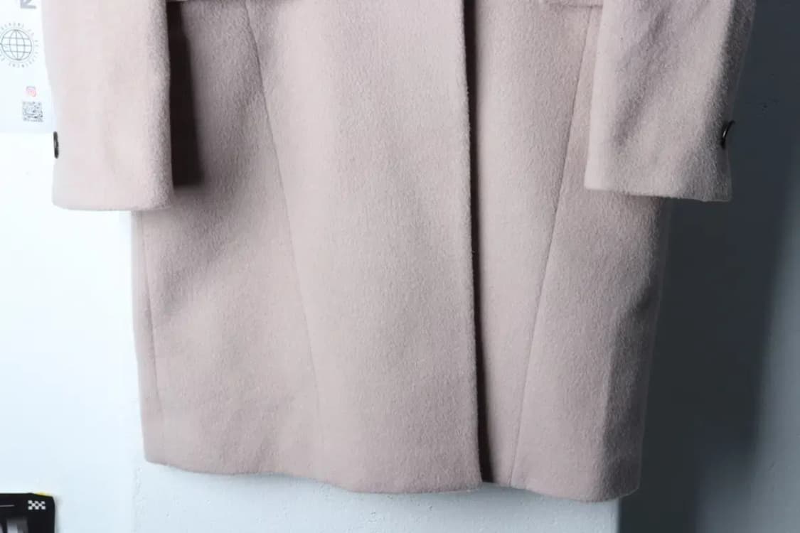 W(S-M) 지고트 코트자켓 싱글 연핑크 울-16F76 상품이미지4