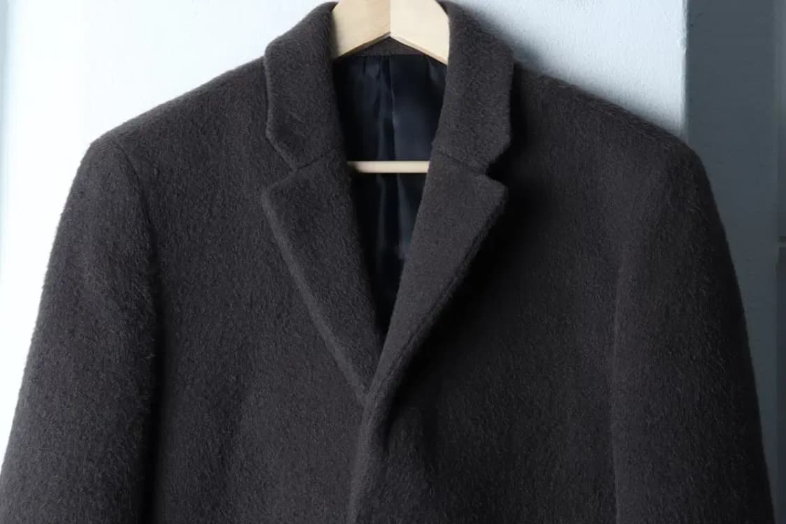 (L) 시스템 코트자켓 한섬 싱글 브라운 라마-16F77 상품이미지3