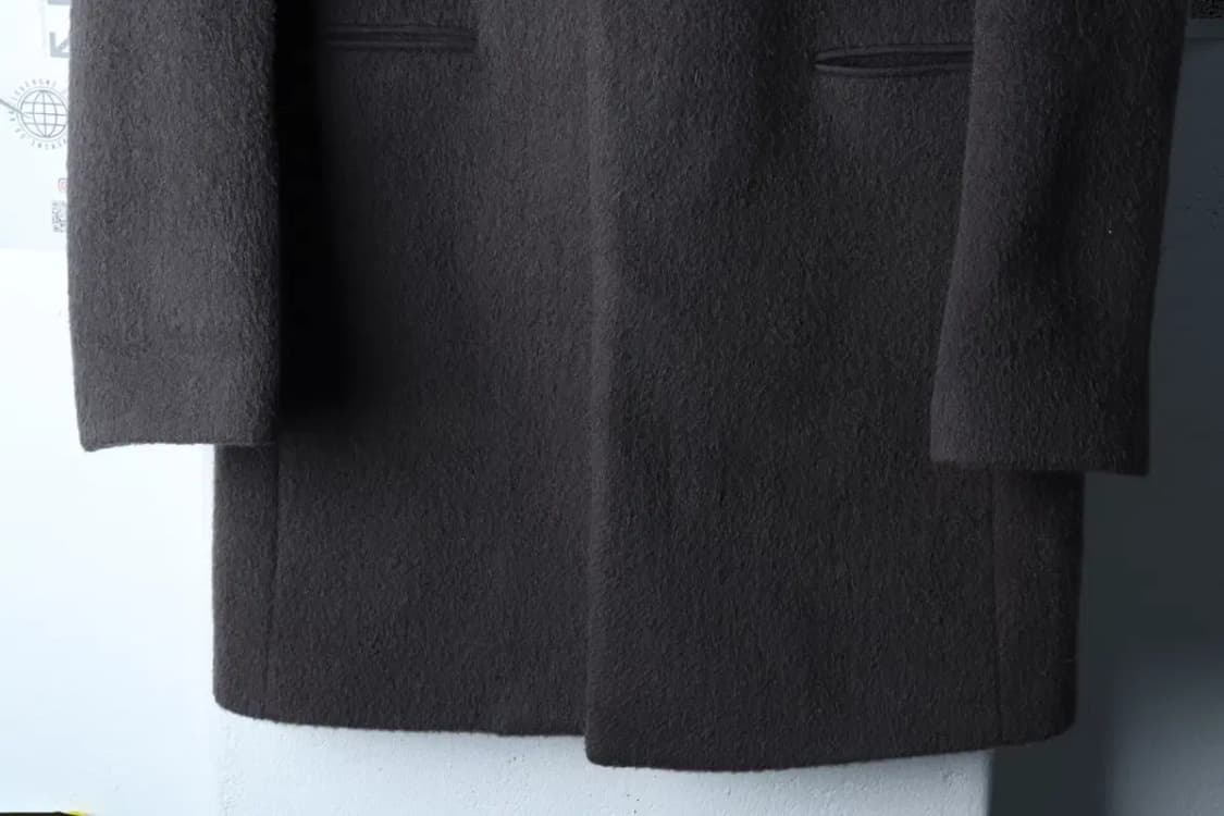 (L) 시스템 코트자켓 한섬 싱글 브라운 라마-16F77 상품이미지4