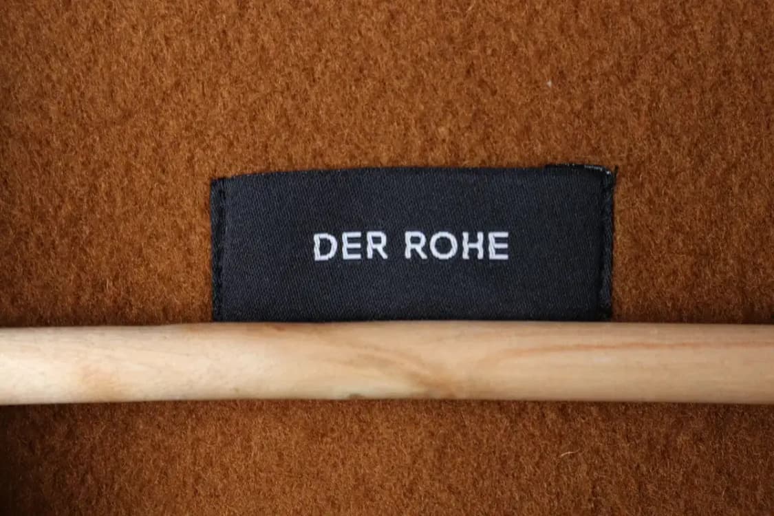 (M-L) 브랜드빈티지 코트자켓 핸드메이드 싱글 브라운 울-16F78 상품이미지5