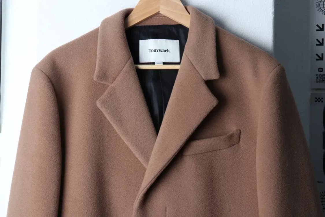 (M-L) 토니웩 코트자켓 싱글 캐시미어 베이지-16F79 상품이미지3