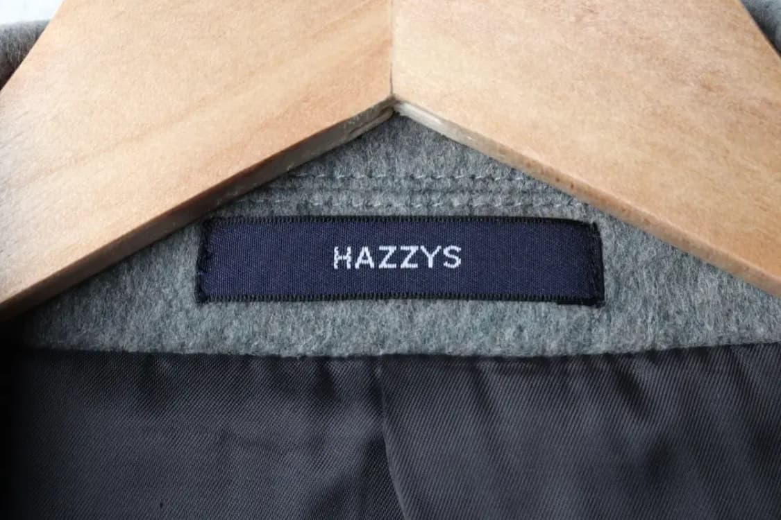 (L-XL) 헤지스 코트자켓 핸드메이드 싱글 캐시미어 그레이-16F7A 상품이미지5