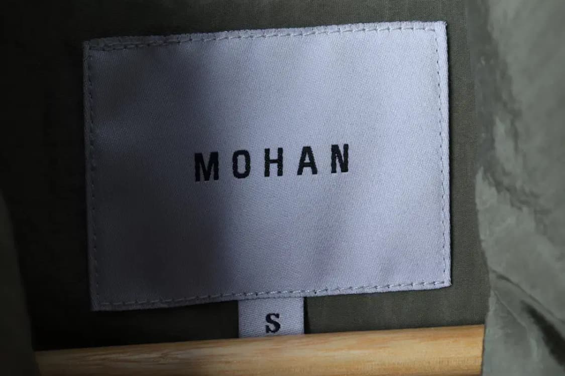 W(S) 모한 패딩 점퍼자켓 구스다운 그린 올드스쿨-16F81 상품이미지5