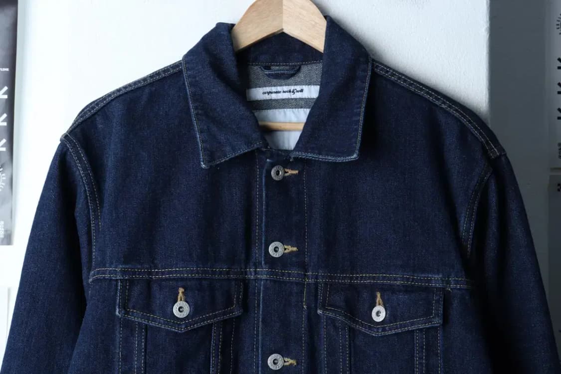(M) 비바스튜디오 집업 바람막이 점퍼자켓 트러커 데님 청-16F82 상품이미지3