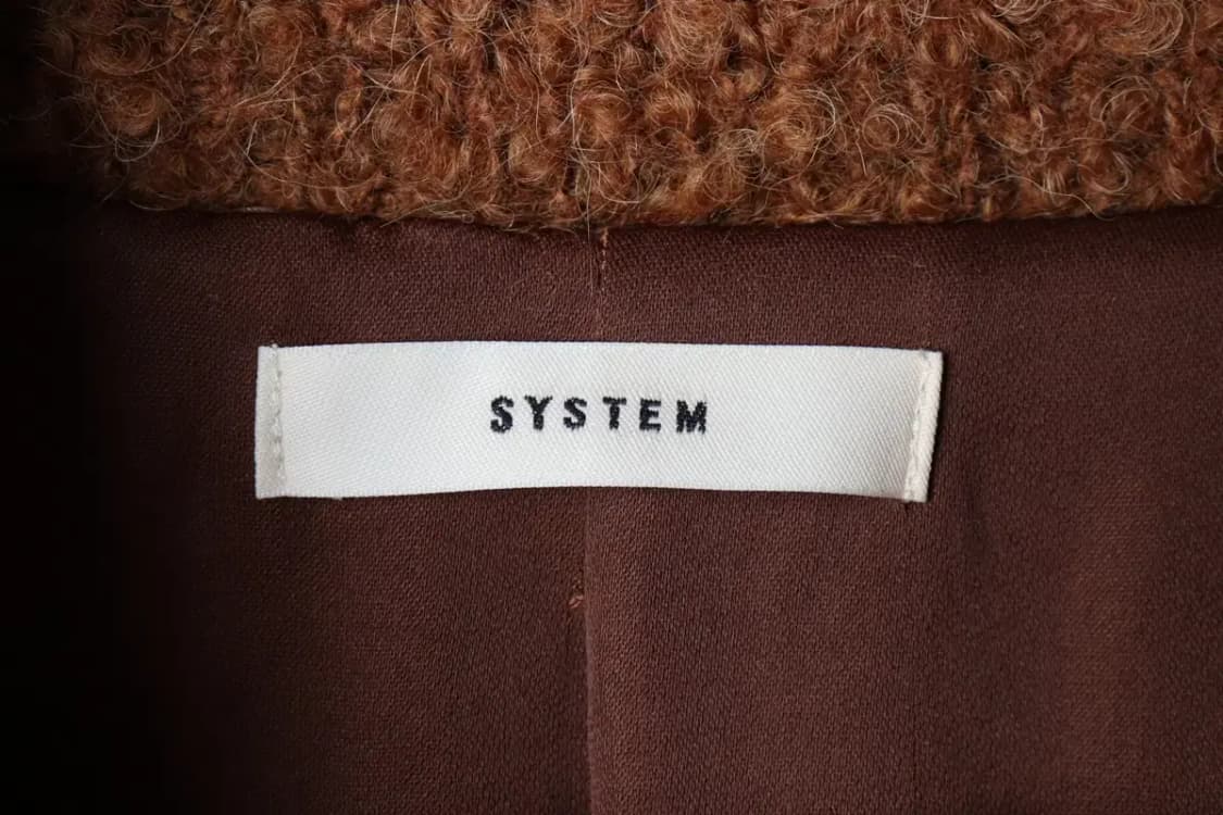 W(F) 시스템 집업 바람막이 점퍼자켓 한섬 후리스 알파카-16F83 상품이미지5