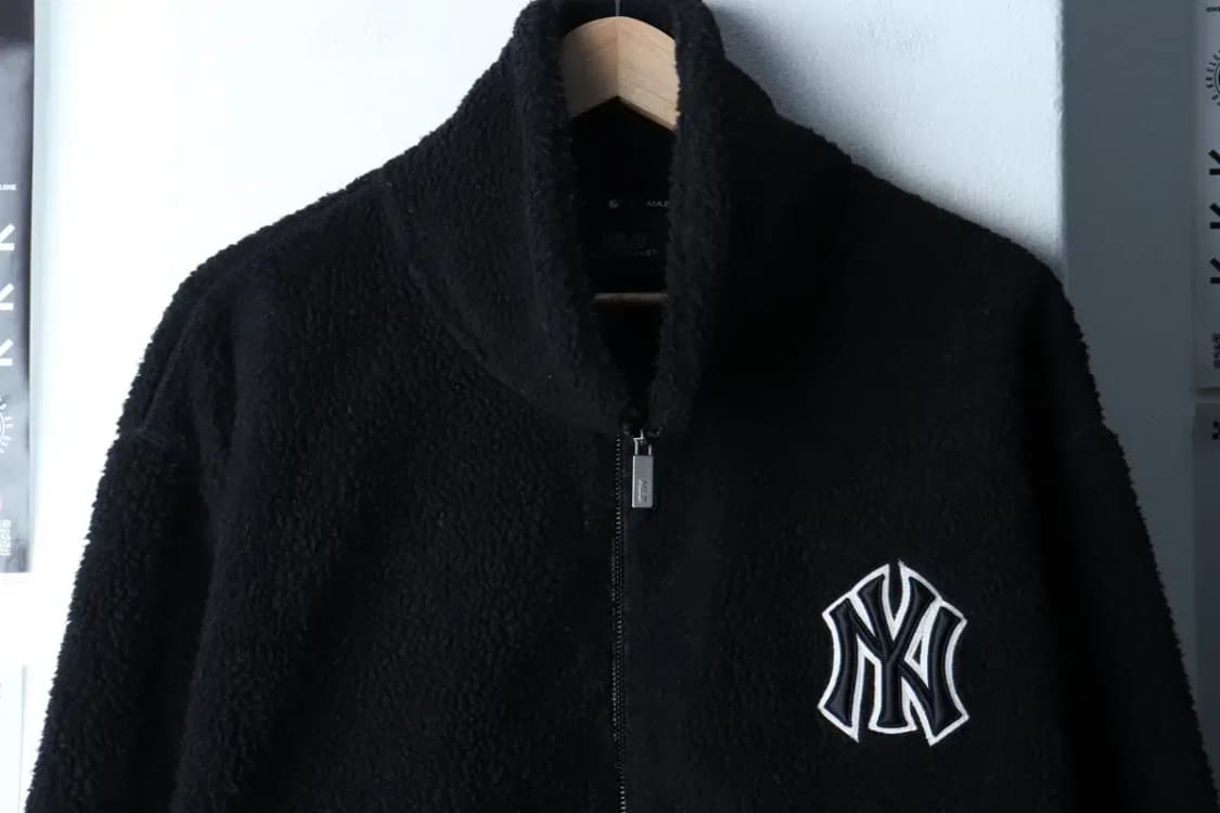 (XL-2XL) MLB 엠엘비 집업 바람막이 점퍼자켓 후리스-16F84 상품이미지3