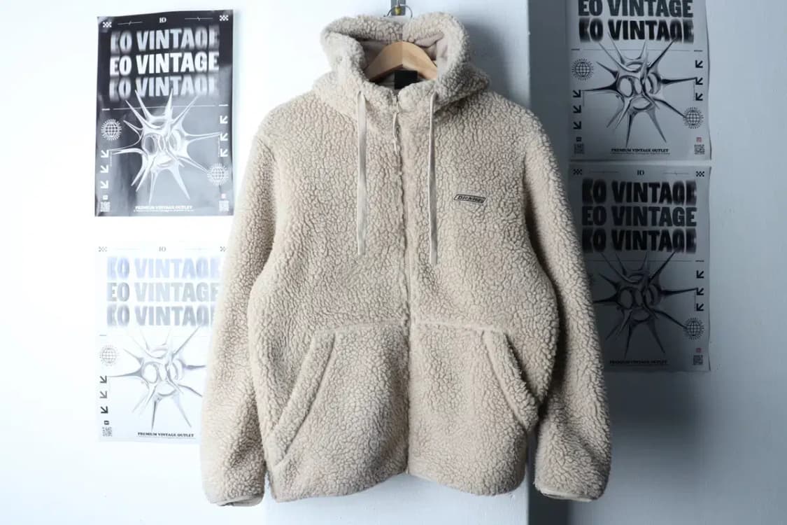 (M-L) 디키즈 집업 바람막이 점퍼자켓 후리스 플리스 키치-16F85 상품이미지2