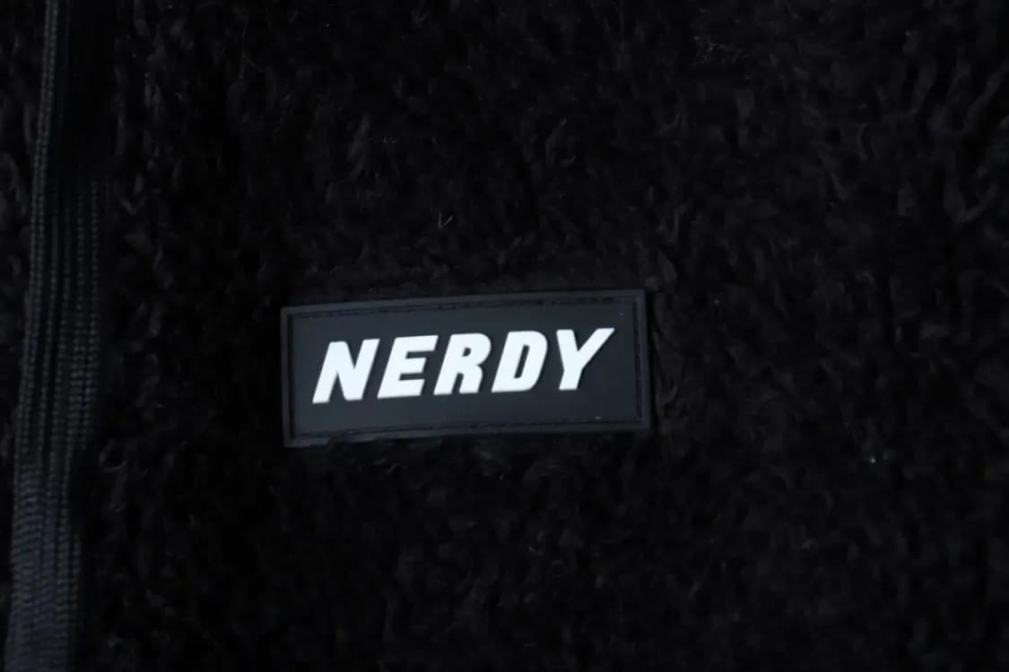 (XS) 널디 집업 바람막이 점퍼자켓 후리스 플리스 블랙-16F86 상품이미지5