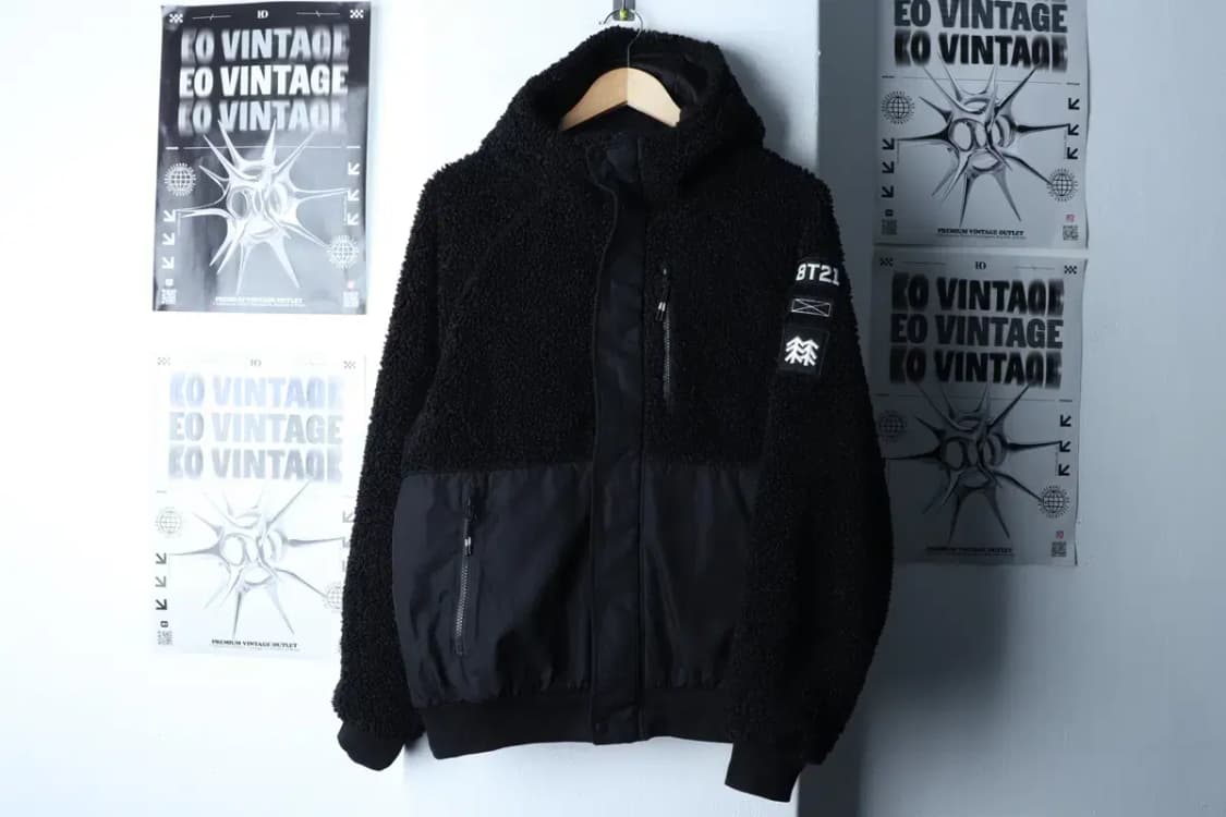 (S-M) 코오롱스포츠 집업 바람막이 점퍼자켓 후리스 플리스-16F87 상품이미지2