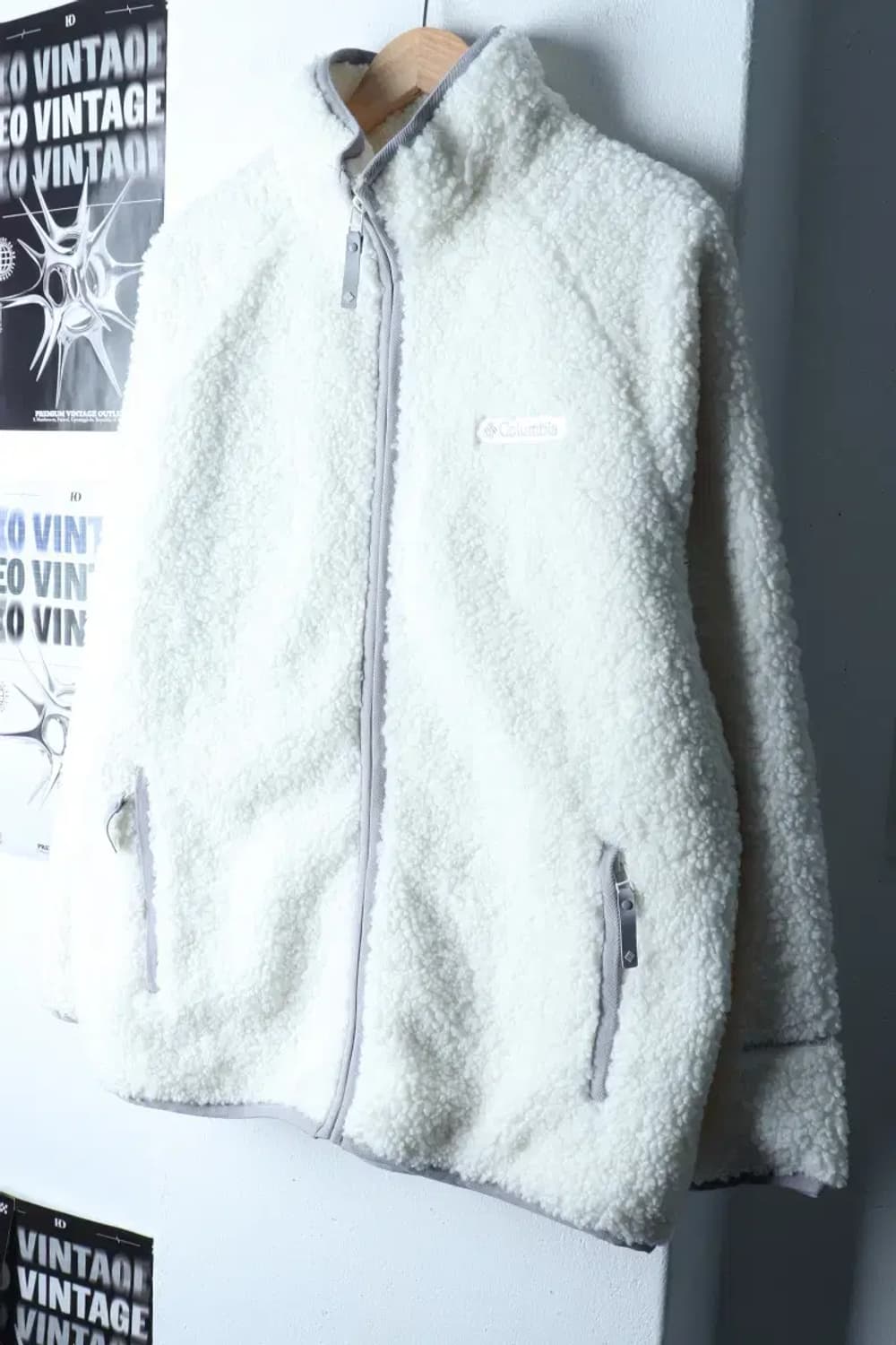 (L-XL) 컬럼비아 집업 바람막이 점퍼자켓 후리스 플리스-16F89 상품이미지1