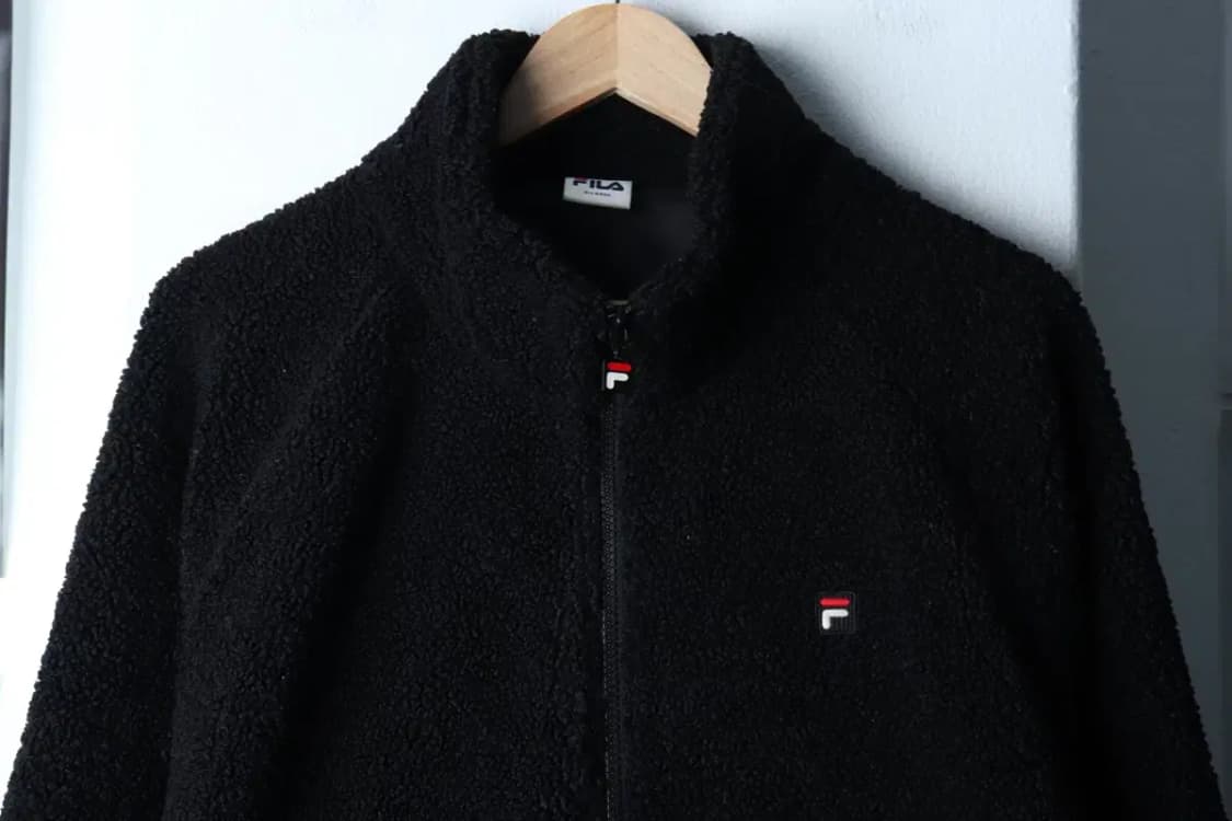 (XL) 휠라 집업 바람막이 점퍼자켓 후리스 플리스 스몰로고-16F8C 상품이미지3