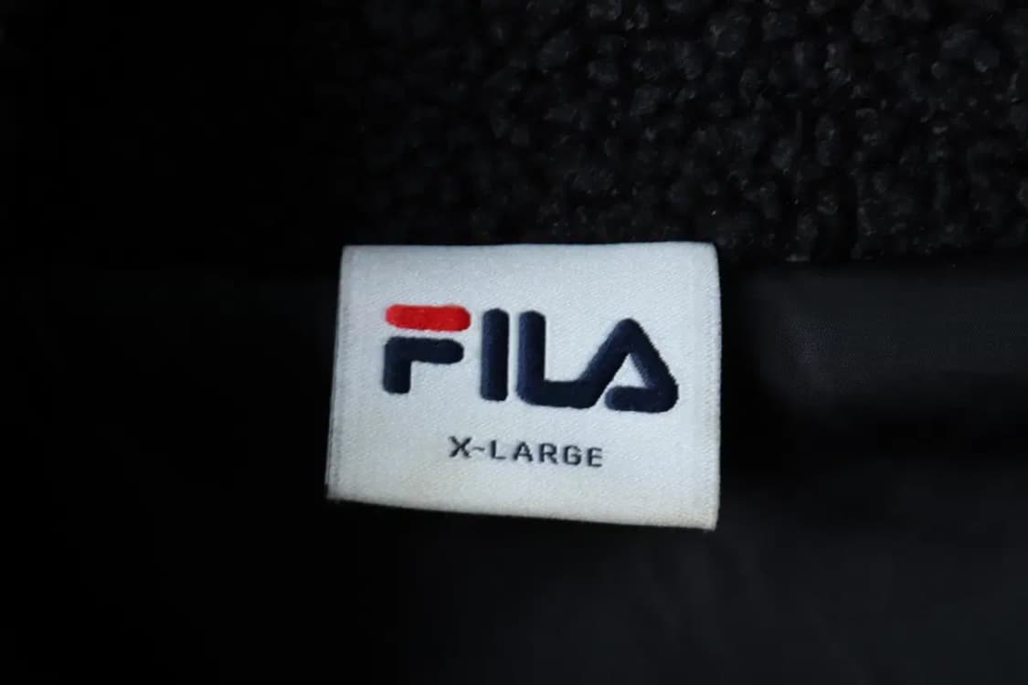 (XL) 휠라 집업 바람막이 점퍼자켓 후리스 플리스 스몰로고-16F8C 상품이미지6