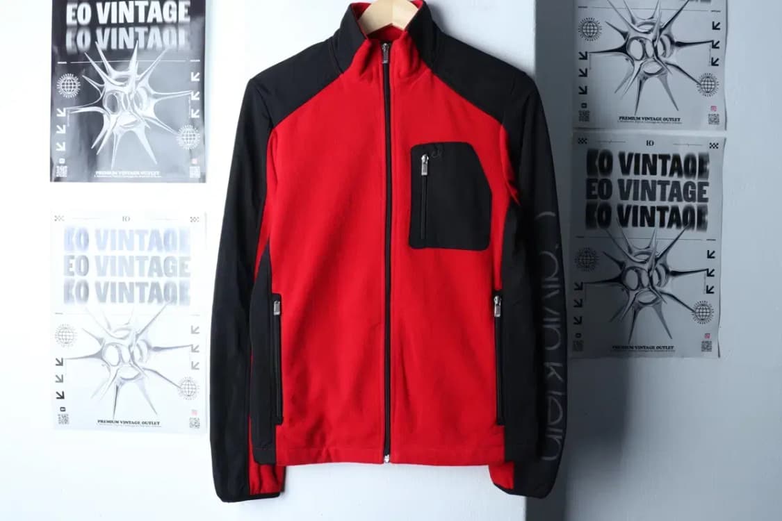 (XS) 캘빈클라인 집업 바람막이 점퍼자켓 후리스 플리스-16F8D 상품이미지2