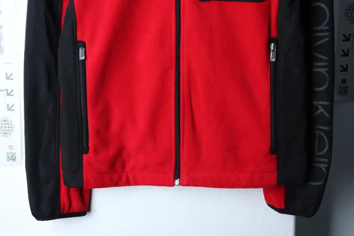 (XS) 캘빈클라인 집업 바람막이 점퍼자켓 후리스 플리스-16F8D 상품이미지4