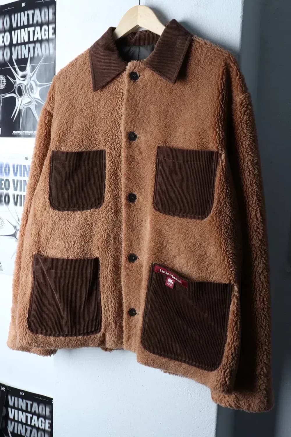 W(S-L) 럭키마르쉐 집업 바람막이 점퍼자켓 후리스 트러커-16F8F 상품이미지1