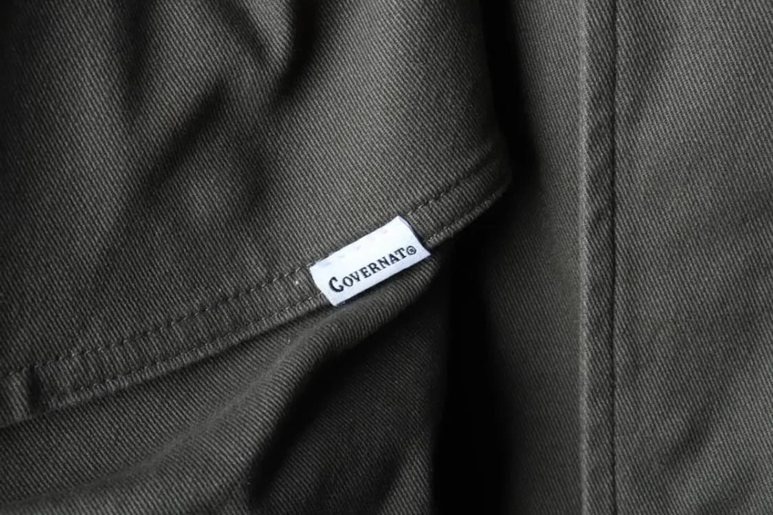 (L-XL) 커버낫 집업 바람막이 점퍼자켓 봄버 카키 아메카지-16F93 상품이미지5