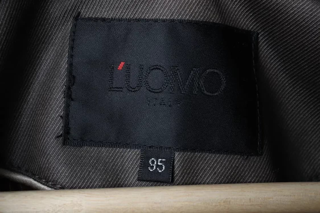 (L-XL) 루오모 코트자켓 더블 차콜 숏 내피-16F95 상품이미지6