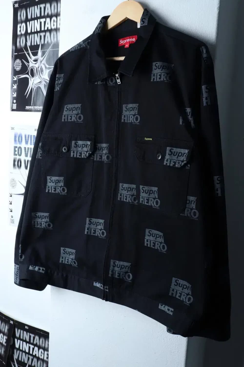 (XL-2XL) 슈프림 집업 바람막이 점퍼자켓 빅사이즈-16FDF 상품이미지1